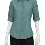 Chefworks Ladies Chambray Shirt