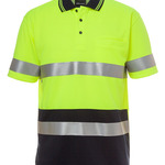 JB's Hi Vis Short Sleeve (D+N) Traditional Polo